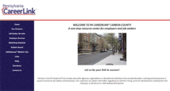 Desktop Screenshot of carboncareerlink.org